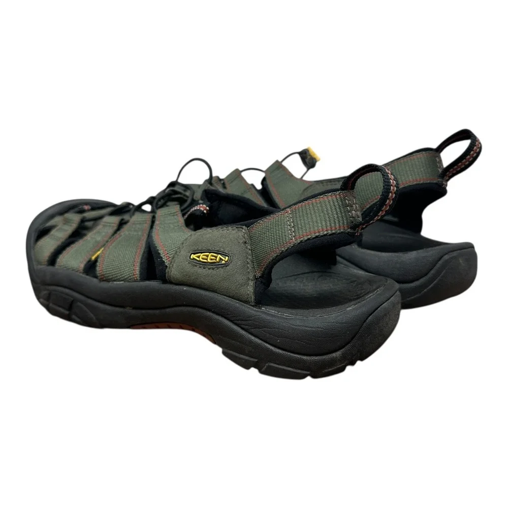 KEEN‎ Men's Size 11 Hiking Water Sandals Olive Green Closed Toe Outdoor Shoes